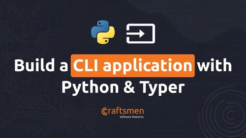 Build a CLI application with Python and Typer