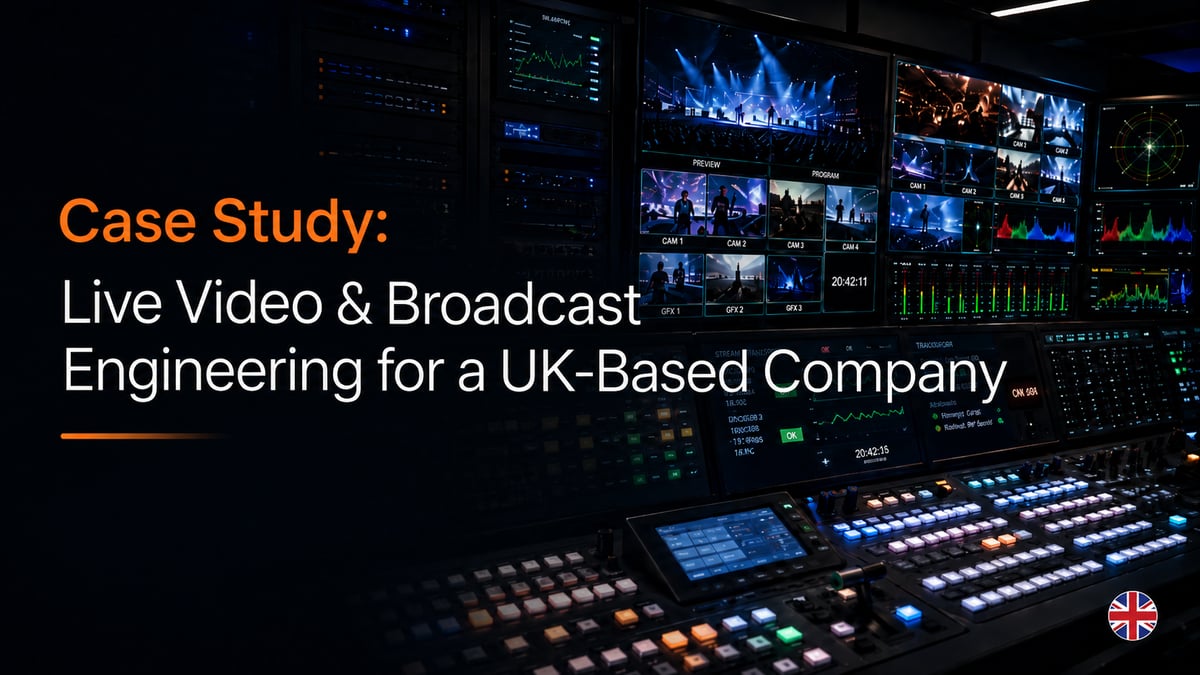 Case Study: Broadcast Engineering for a Norwegian Company