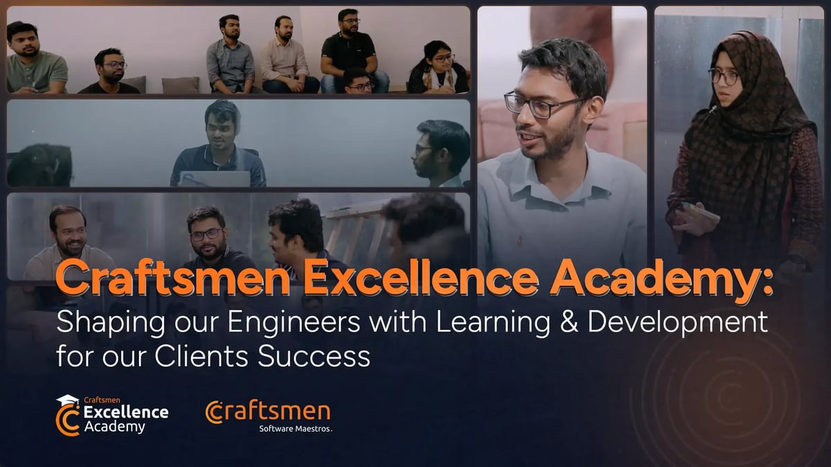 Craftsmen Excellence Academy: Shaping Our Engineers for Remarkable Success in Software Development