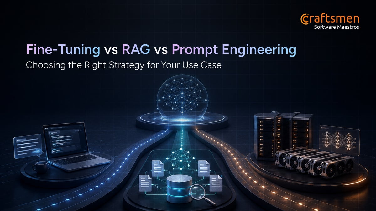Fine-Tuning vs RAG vs Prompt Engineering: Choosing the Right Strategy for Your Use Case