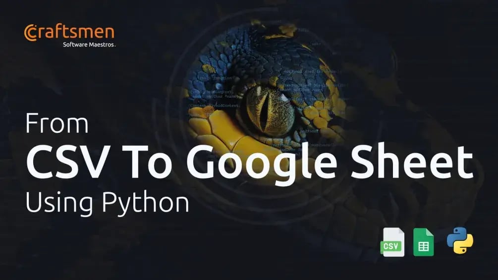 From CSV to Google Sheet Using Python