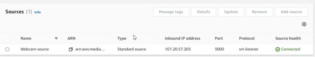 End-to-End Live Streaming with AWS Media Services