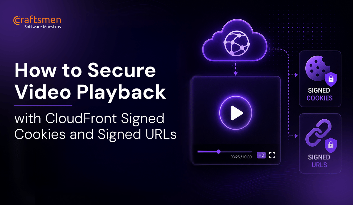 How to Secure Video Playback with CloudFront Signed Cookies and Signed URLs