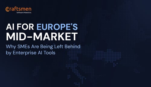 AI adoption gap between European SMEs and large companies